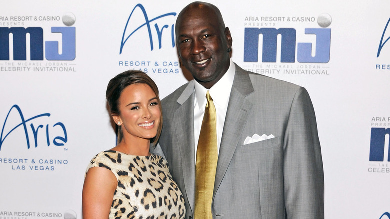 Michael Jordan et Yvette Prieto souriants