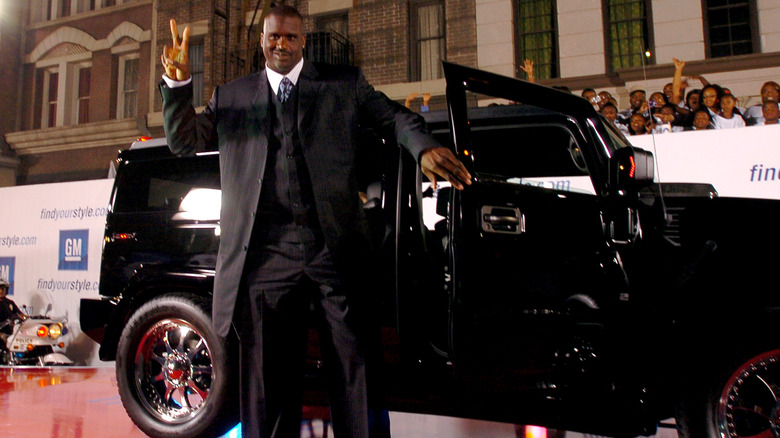 Shaquille O'Neal au GM All-Car Showdown