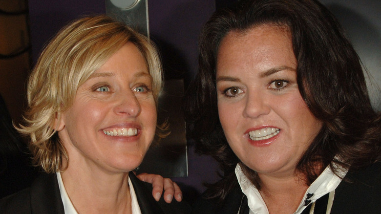 Ellen DeGeneres et Rosie O'Donnell