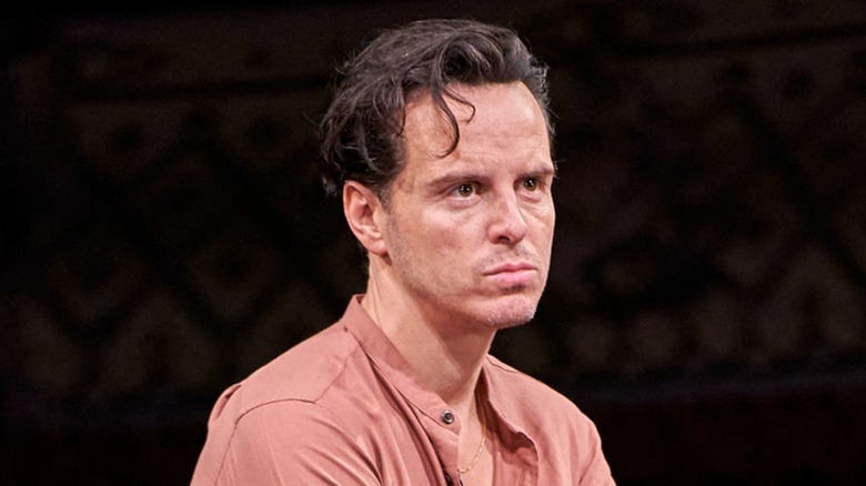 Andrew Scott, répétition d'une pièce de Stephen Beresford