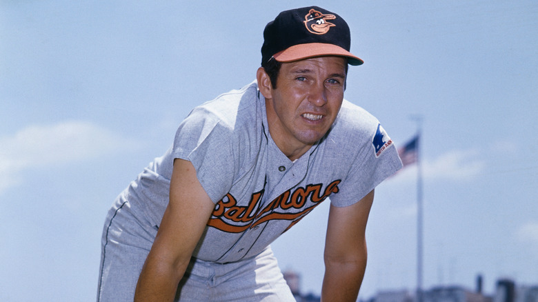 Brooks Robinson sur le terrain