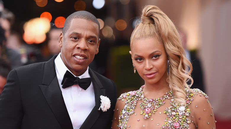 Jay-Z et Beyoncé posent ensemble