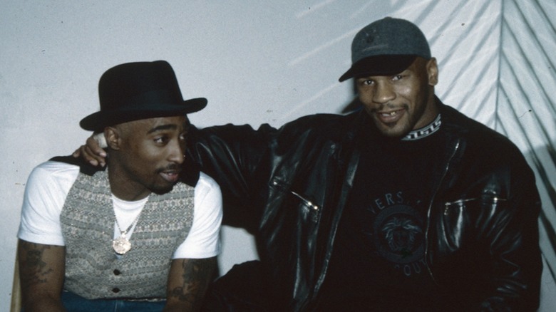 Tupac Shakur avec Mike Tyson