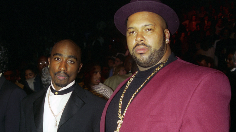 Tupac Shakur avec Suge Knight