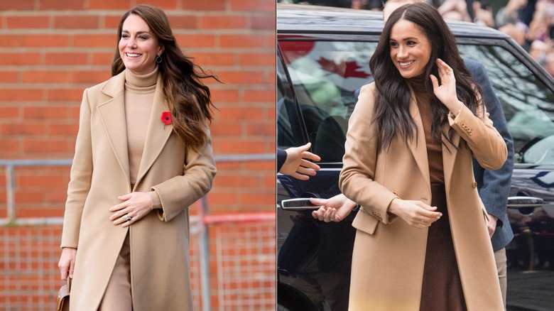 Kate Middleton et Meghan Markle portent du bronzage