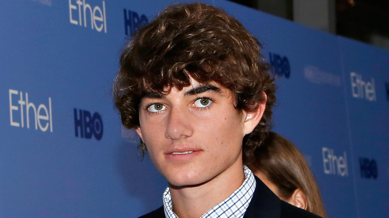 Conor Kennedy posant