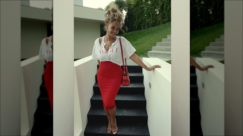 Beyoncé pose sans maquillage