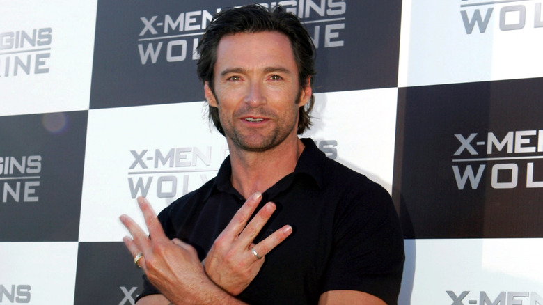 Hugh Jackman mains de Wolverine