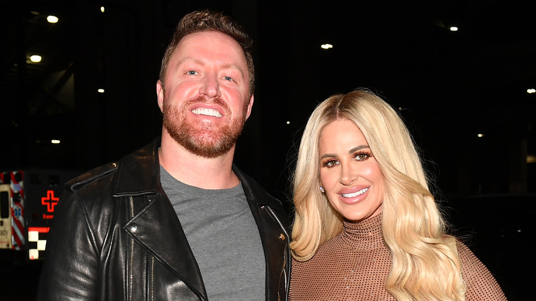 Kim Zolciak et Kroy Biermann posent ensemble