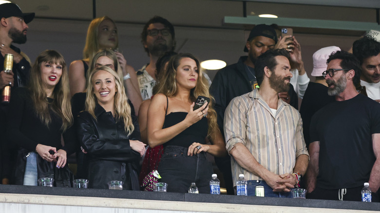 Taylor Swift et ses amis au match des Chiefs