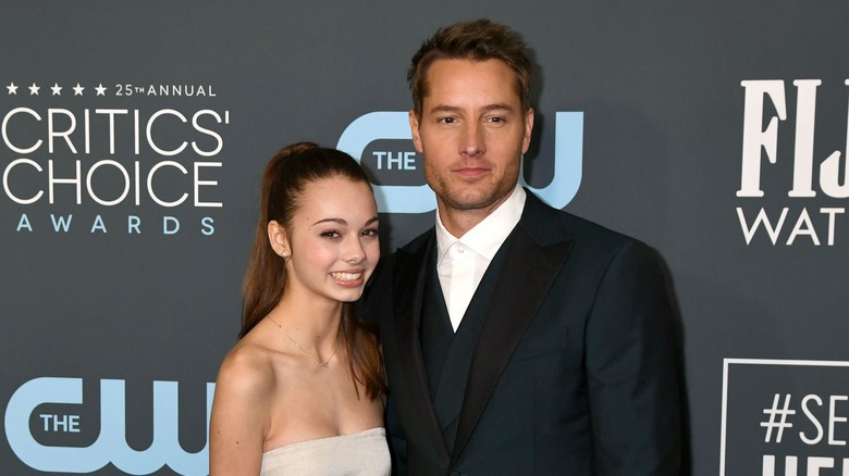 Justin Hartley et sa fille Isabella Hartley