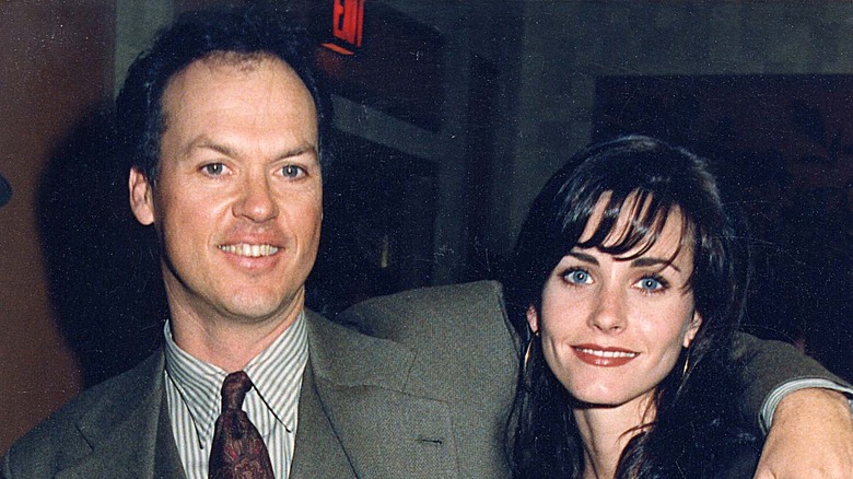 Michael Keaton avec Courtney Cox