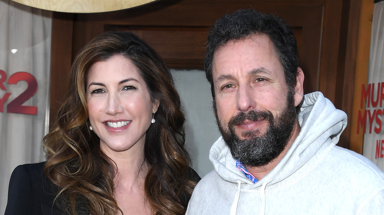 Adam Sandler avec sa femme, Jackie