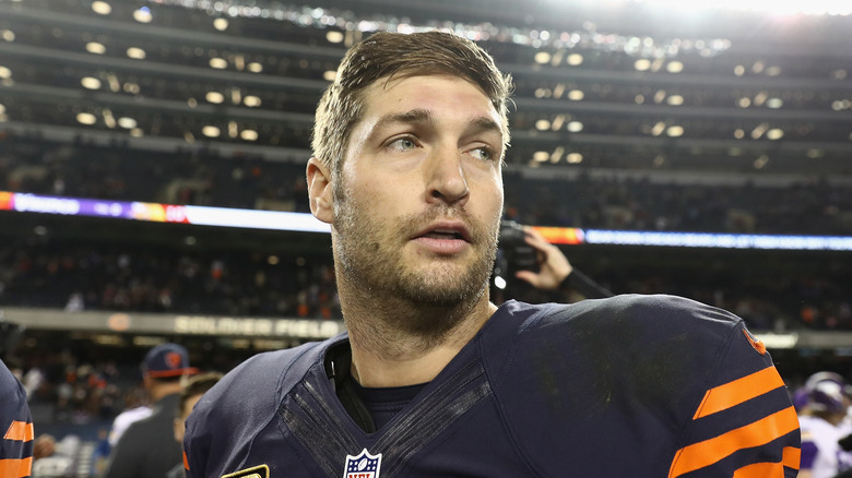 Jay Cutler au match de football