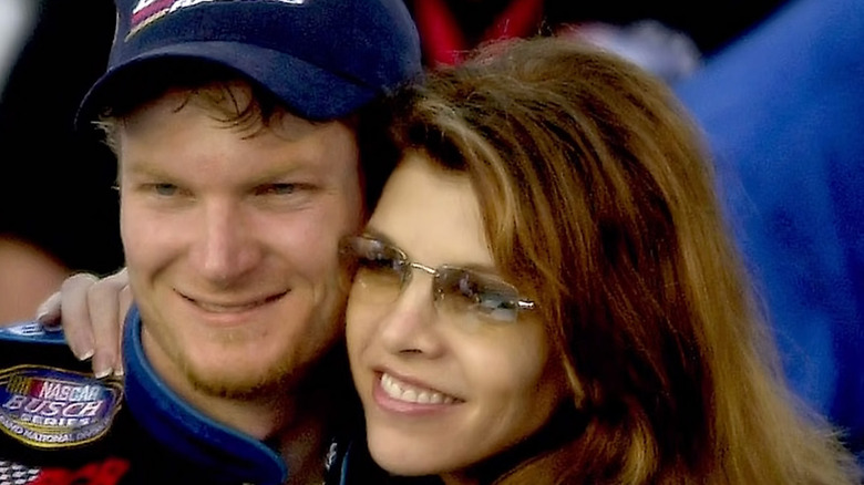 Dale Earnhardt jr. avec sa belle-mère