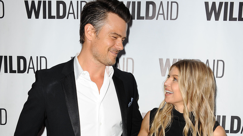 Fergie et Josh Duhamel souriants