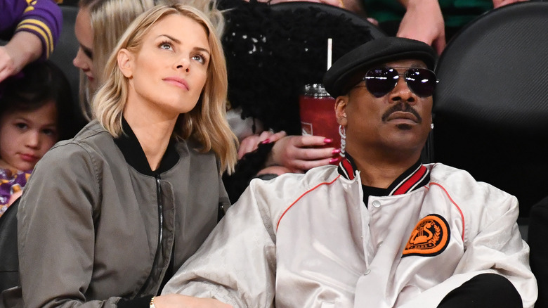 Paige Butcher et Eddie Murphy en marge 