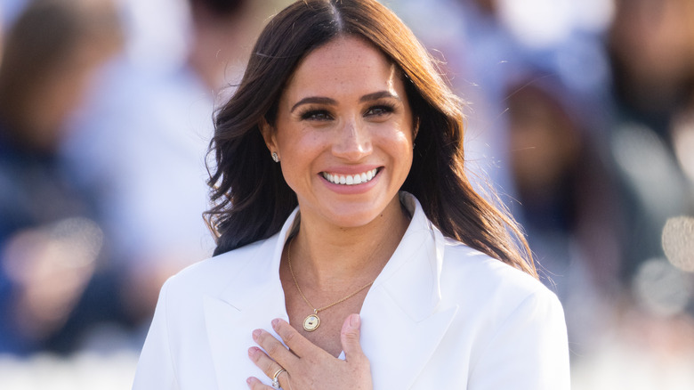 Meghan Markle souriante