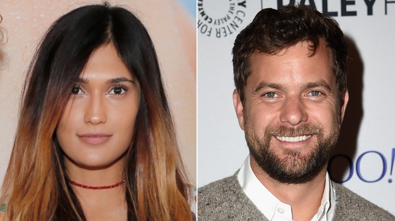 Shafia West et Joshua Jackson souriants