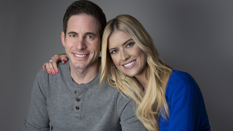 Tarek El Moussa et Christina Hall souriants