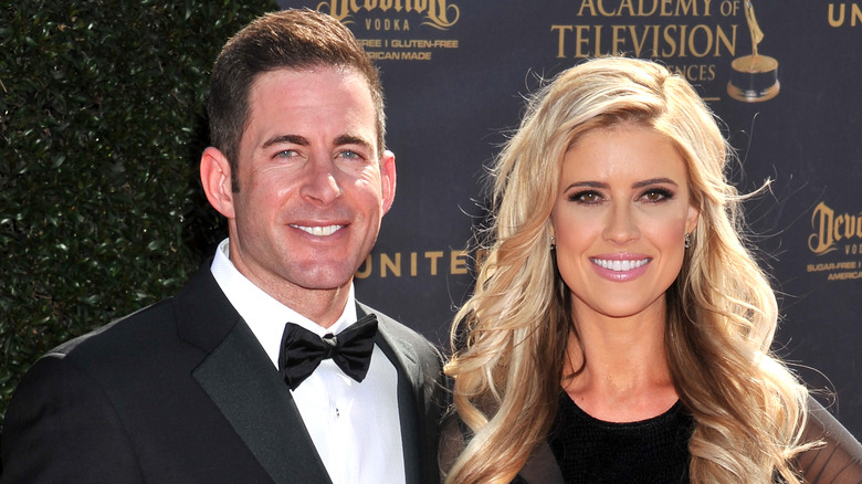 Tarek El Moussa et Christina Hall souriants