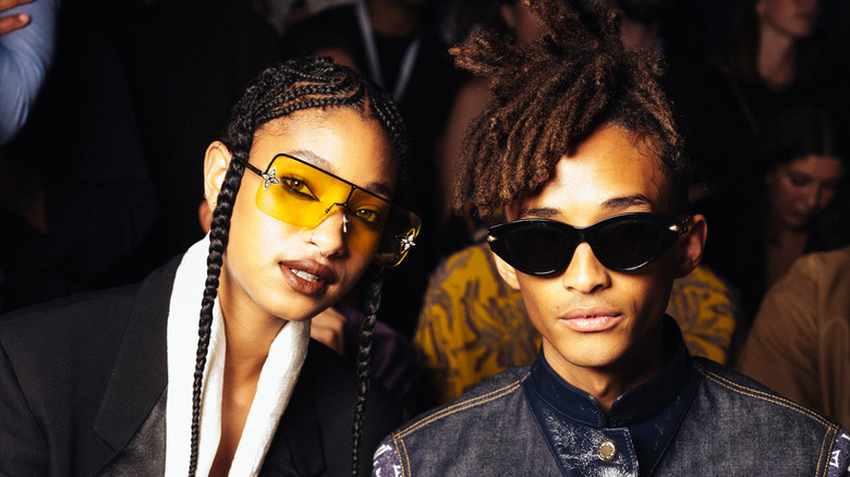 Willow Smith et Jaden Smith au défilé de mode