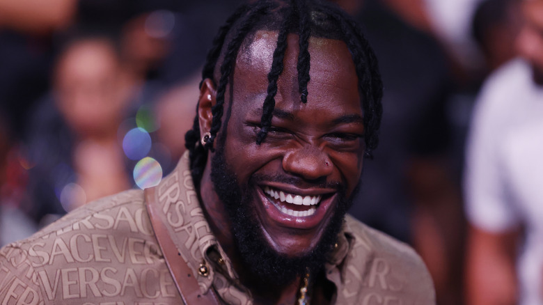 Deontay Wilder souriant 