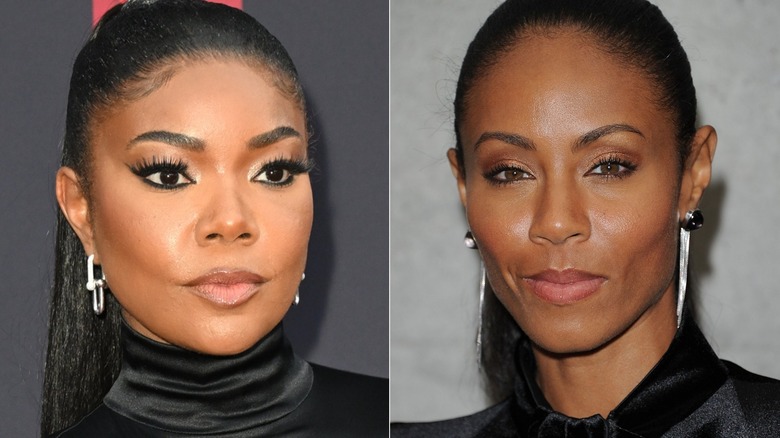 Gabrielle Union et Jada Pinkett Smith en noir