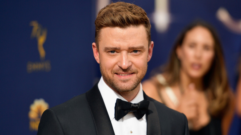 Justin Timberlake souriant