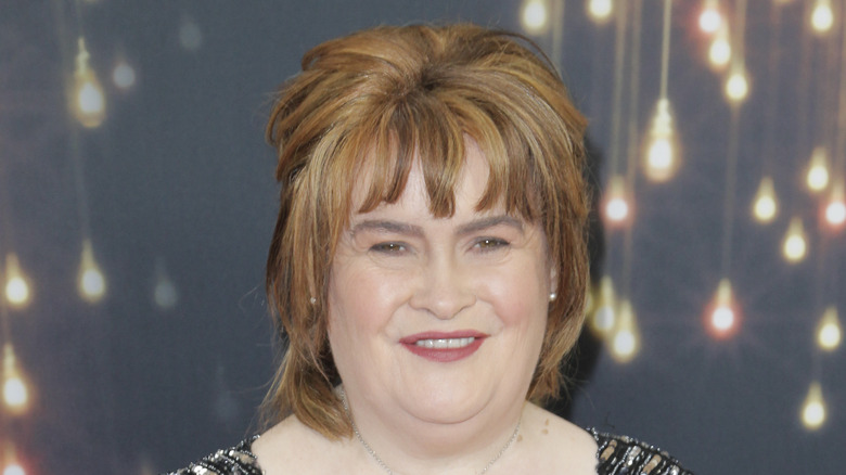 Susan Boyle sur le tapis rouge de l'AGT