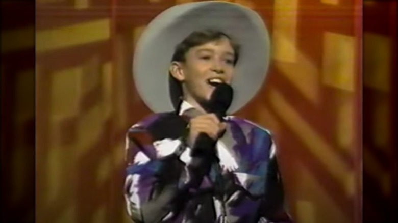 Justin Timberlake sur scène dans "Star Search"