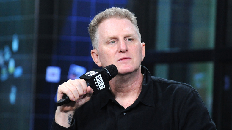 Michael Rapaport avec micro