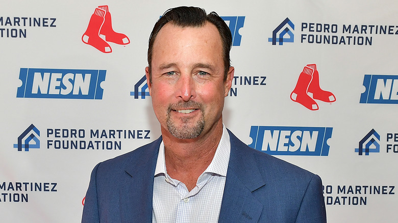 Tim Wakefield souriant