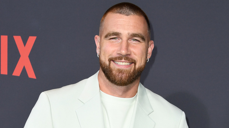 Travis Kelce à la première 