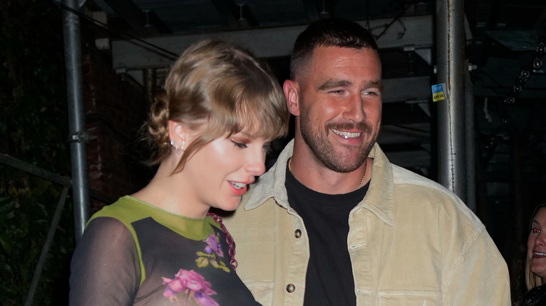 Travis Kelce avec Taylor Swift