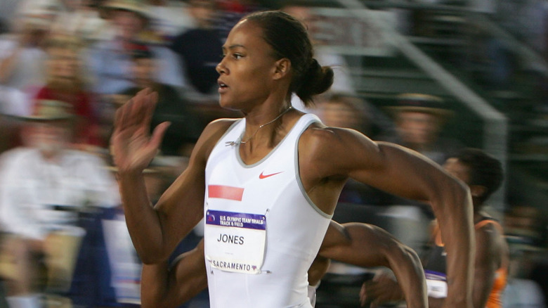 Marion Jones en marche