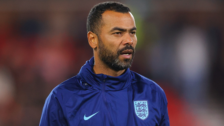 Ashley Cole porte du bleu