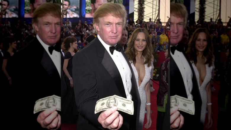 Donald Trump détient de l'argent