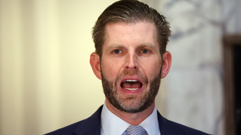 Eric Trump bouche bée