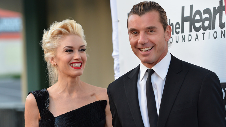 Gwen Stefani et Gavin Rossdale rient