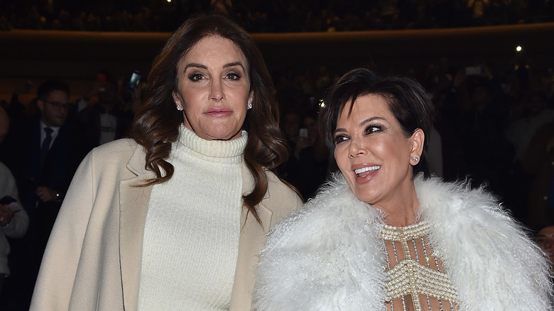 Caitlyn Jenner et Kris Jenner en blanc