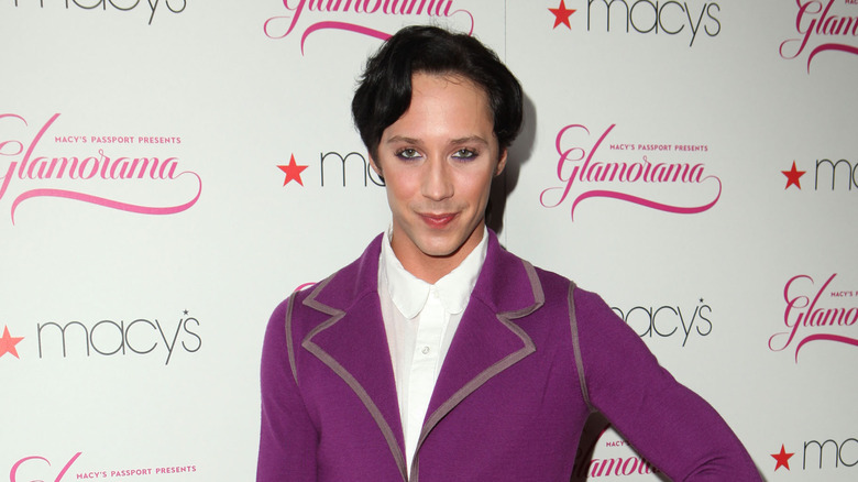 Johnny Weir souriant