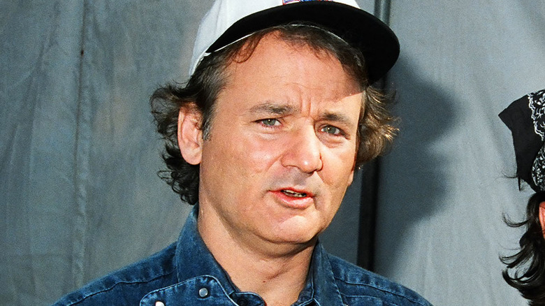 Bill Murray avec une casquette de baseball