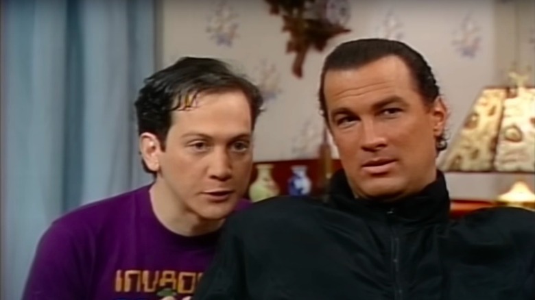 Rob Schneider et Steven Seagal sur SNL