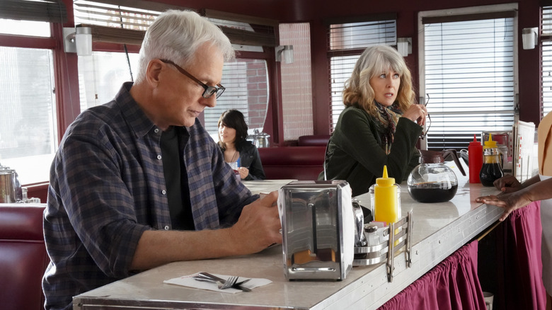 Pam Dawber et Mark Harmon sur NCIS