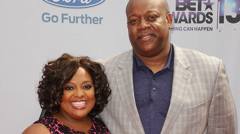 Sherri Shepherd posant avec Lamar Sally