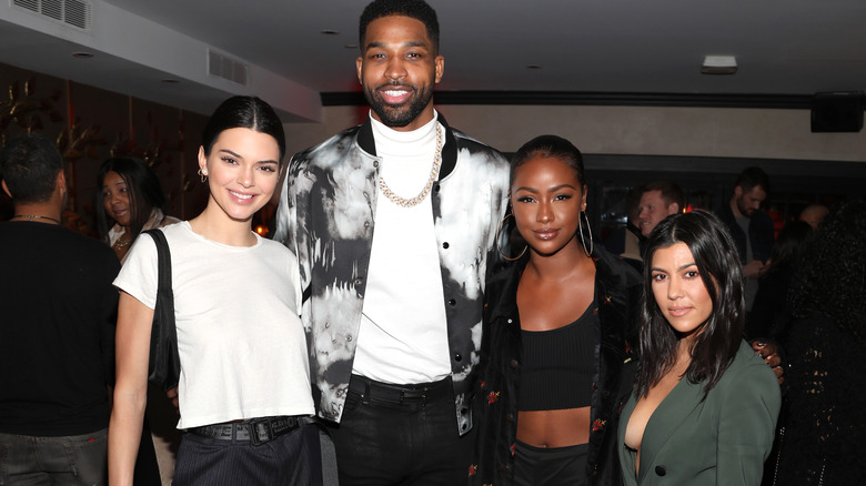 Kourtney Kardashian avec Tristan Thompson et d'autres