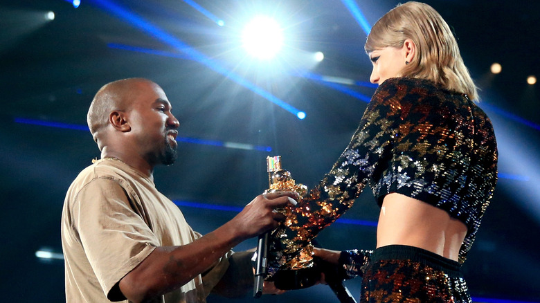 Kanye West et Taylor Swift sur scène