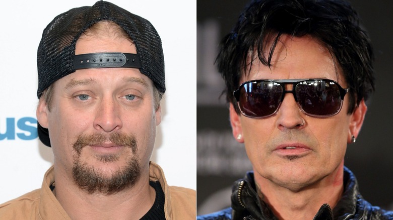 Kid Rock et Tommy Lee souriant