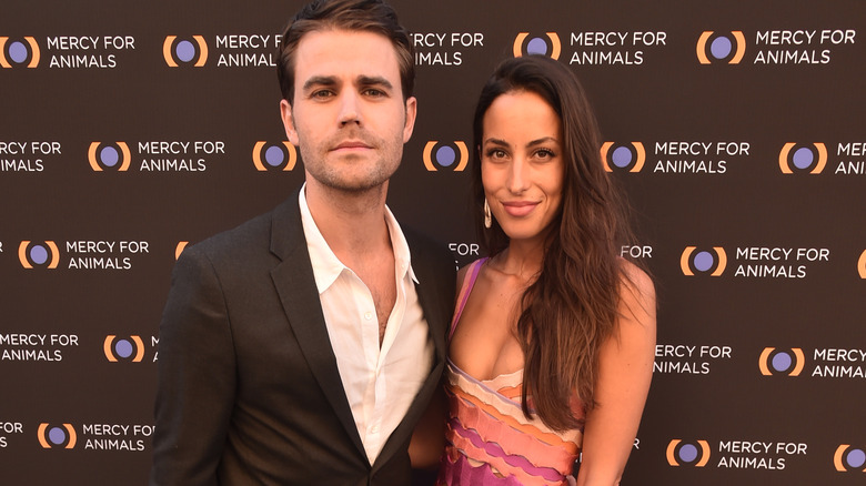 Ines de Ramon pose avec son ex-mari Paul Wesley